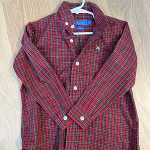 Bailey boys Christmas plaid